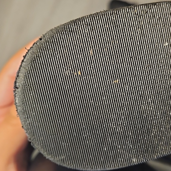 Bernardo Salem Women's Black Suede Boots size 8 With Chunky Heel - Picture 10 of 11